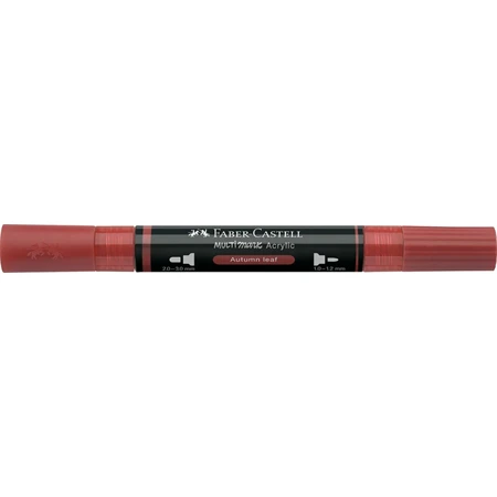 Akril marker Faber-Castell Multimark 192 kétvégű 1-1,2/2-3mm őszi levél
