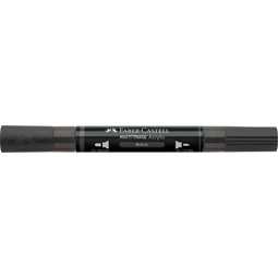 Akril marker Faber-Castell Multimark 199 kétvégű 1-1,2/2-3mm fekete