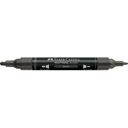 Akril marker Faber-Castell Multimark 199 kétvégű 1-1,2/2-3mm fekete