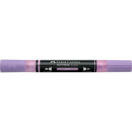 Akril marker Faber-Castell Multimark 239 kétvégű 1-1,2/2-3mm lila