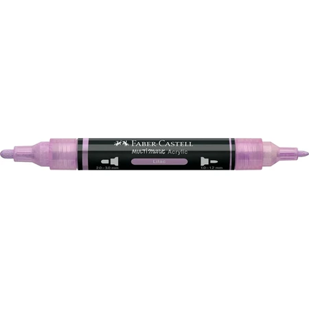 Akril marker Faber-Castell Multimark 239 kétvégű 1-1,2/2-3mm lila