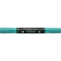 Akril marker Faber-Castell Multimark 276 kétvégű 1-1,2/2-3mm víz zöld