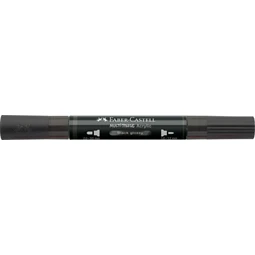 Akril marker Faber-Castell Multimark 299 kétvégű 1-1,2/2-3mm fényes fekete