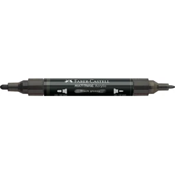 Akril marker Faber-Castell Multimark 299 kétvégű 1-1,2/2-3mm fényes fekete