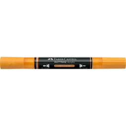 Akril marker Faber-Castell Multimark 309 kétvégű 1-1,2/2-3mm világos narancs