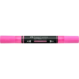 Akril marker FABER Multimark 329 kétvégű 1-1,2/2-3mm pink