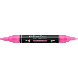Akril marker FABER Multimark 329 kétvégű 1-1,2/2-3mm pink