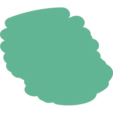 Akril marker FABER Multimark 412 kétvégű 1-1,2/2-3mm mentazöld