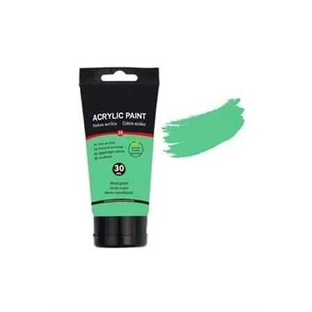 Akrilfesték 30ml fémes zöld