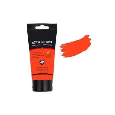 Akrilfesték 30ml fluo narancssárga