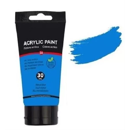 Akrilfesték 30ml fémes kék