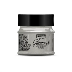 Akrilfesték Glamour metál 50ml platinum