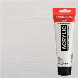 Akrilfesték AMSTERDAM 120ml 104 zink fehér