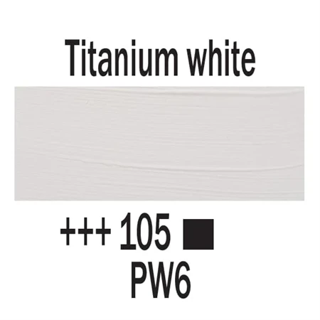Akrilfesték AMSTERDAM 120ml 105 titanium white