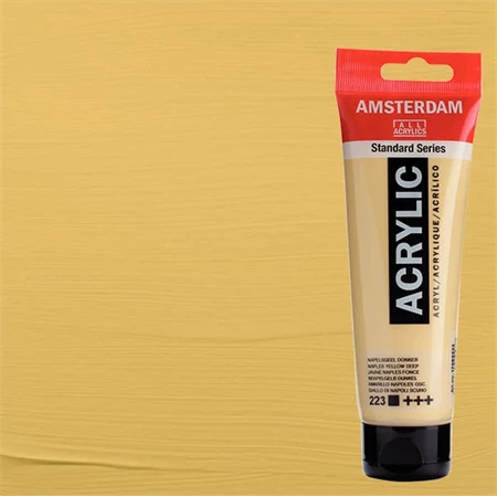 Akrilfesték AMSTERDAM 120ml 223 naples yellow deep