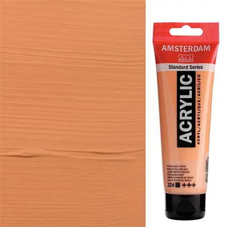 Akrilfesték AMSTERDAM 120ml 224 naples yellow red