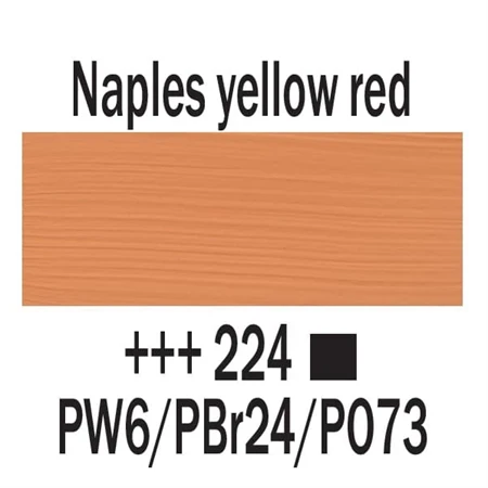 Akrilfesték AMSTERDAM 120ml 224 naples yellow red