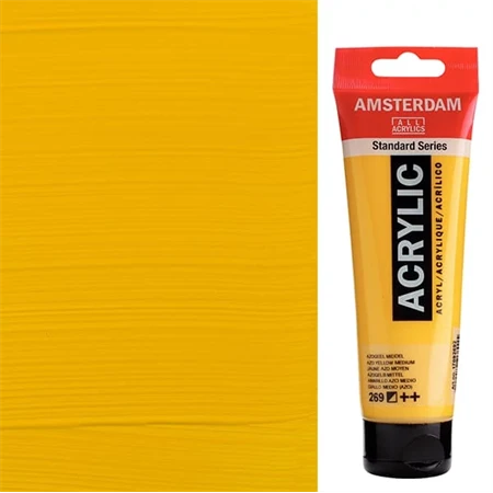 Akrilfesték AMSTERDAM 120ml 269 azo yellow medium