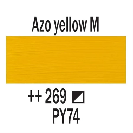 Akrilfesték AMSTERDAM 120ml 269 azo yellow medium