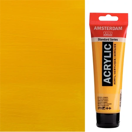 Akrilfesték AMSTERDAM 120ml 270 azo yellow deep