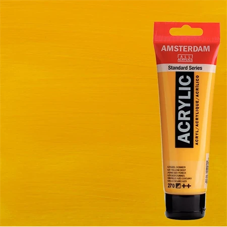 Akrilfesték AMSTERDAM 120ml 270 azo yellow deep