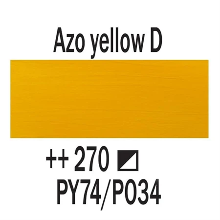Akrilfesték AMSTERDAM 120ml 270 azo yellow deep