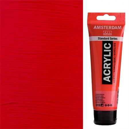 Akrilfesték AMSTERDAM 120ml 315 pyrrole red