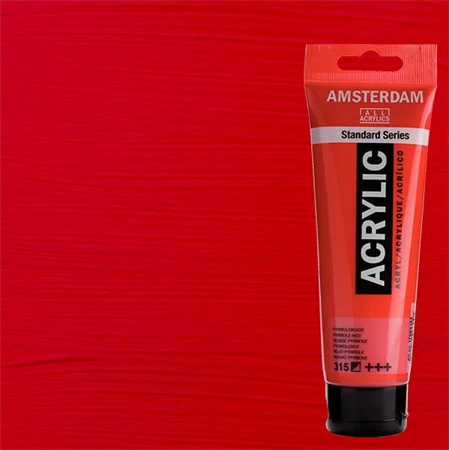 Akrilfesték AMSTERDAM 120ml 315 pyrrole red