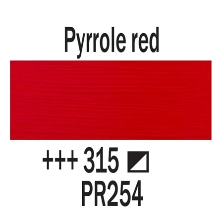 Akrilfesték AMSTERDAM 120ml 315 pyrrole red