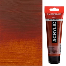 Akrilfesték AMSTERDAM 120ml 411 burnt sienna