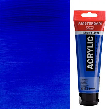 Akrilfesték AMSTERDAM 120ml 504 ultramarine