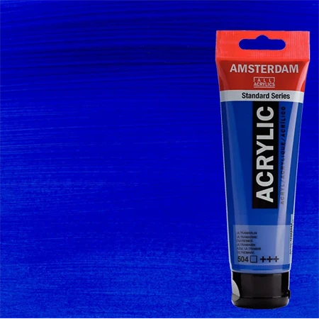 Akrilfesték AMSTERDAM 120ml 504 ultramarine