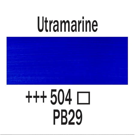 Akrilfesték AMSTERDAM 120ml 504 ultramarine