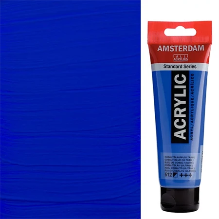 Akrilfesték AMSTERDAM 120ml 512 cobalt blue