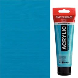Akrilfesték AMSTERDAM 120ml 522 turquoise blue