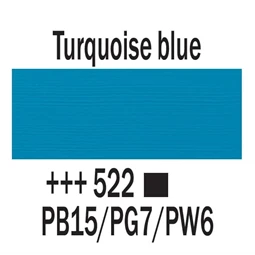 Akrilfesték AMSTERDAM 120ml 522 turquoise blue
