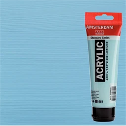 Akrilfesték AMSTERDAM 120ml 551 sky blue light