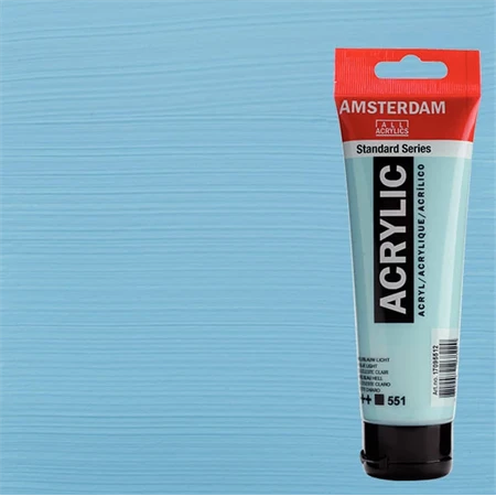 Akrilfesték AMSTERDAM 120ml 551 sky blue light