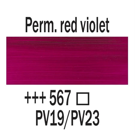 Akrilfesték AMSTERDAM 120ml 567 permanent red violet