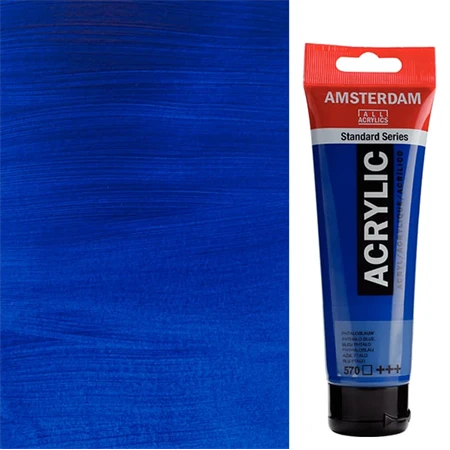 Akrilfesték AMSTERDAM 120ml 570 phthalo blue
