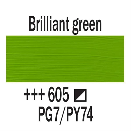 Akrilfesték AMSTERDAM 120ml 605 brilliant green