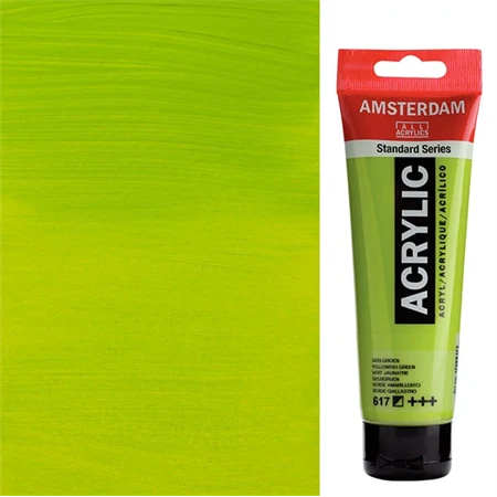 Akrilfesték AMSTERDAM 120ml 617 yellow green