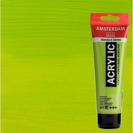 Akrilfesték AMSTERDAM 120ml 617 yellow green