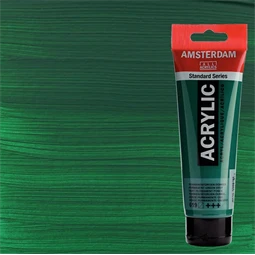 Akrilfesték AMSTERDAM 120ml 619 permanent green deep