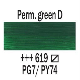 Akrilfesték AMSTERDAM 120ml 619 permanent green deep