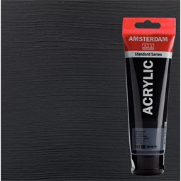 Akrilfesték AMSTERDAM 120ml  702 lamp black