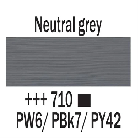 Akrilfesték AMSTERDAM 120ml 710 neutral grey