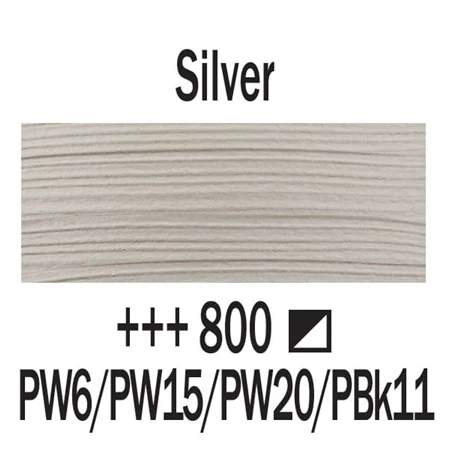Akrilfesték AMSTERDAM 120ml 800 silver