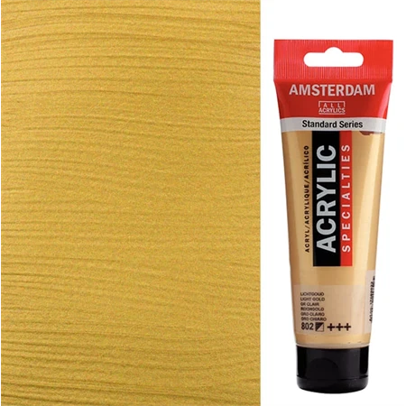 Akrilfesték AMSTERDAM 120ml 802 light gold