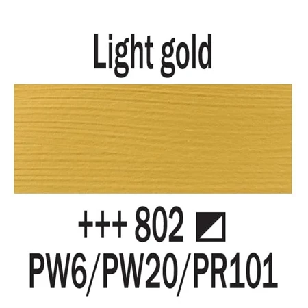 Akrilfesték AMSTERDAM 120ml 802 light gold